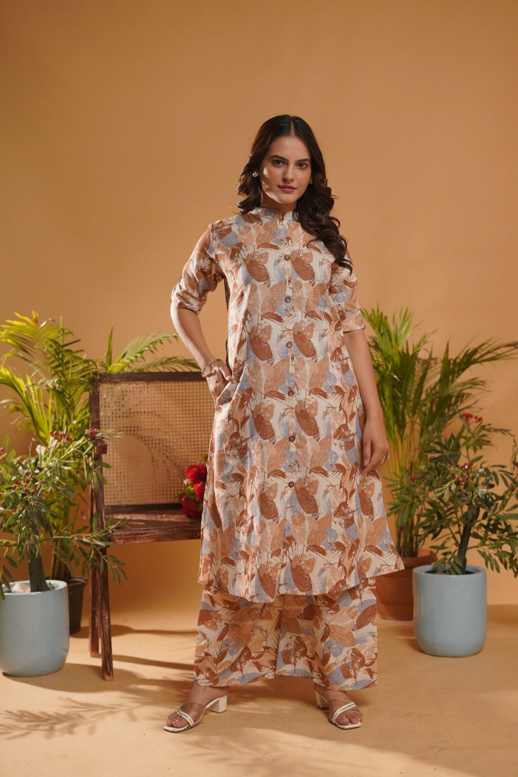 Pure Mal Printed Kurti With Bottom Wholesale Clothing Suppliers In India